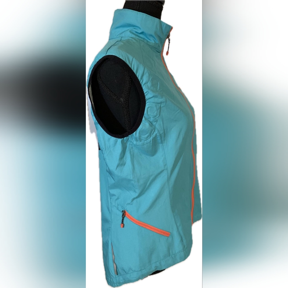 SUGOi Teal / Blue Running / Bicycle Jacket and Vest Size Small Petite (S/P) - Picture 16 of 16